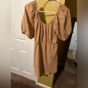 Size large old navy open back dress